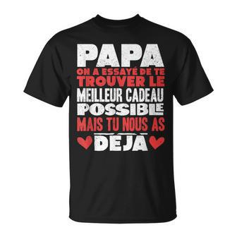Papa Zum Vatertag Geschenk Für Papa Geburtstag Vater V4 T-Shirt - Seseable
