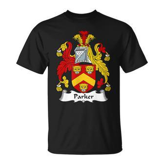 Parker Coat Of Arms Crest T-shirt - Thegiftio UK