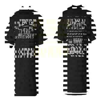 Personalized Birthday Gift Idea For Person Named Donna Unisex T-Shirt | Seseable UK