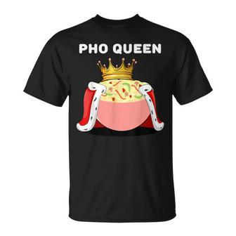 Pho Queen Pho Lover Vietnamese Noodles Pho T-shirt - Thegiftio UK