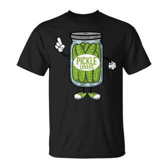 Pickles Funny Canning Food Quote Just Girls Who Love Pickles Unisex T-Shirt | Mazezy