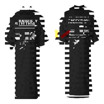 Plan For The Day Funny Scuba Diving Unisex T-Shirt | Mazezy