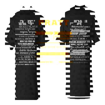 Pratt Completely Unexplainable Unisex T-Shirt - Seseable