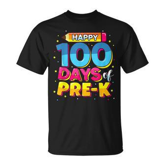 Pre K 100 Days Of School Costume Boys Girls T-Shirt - Seseable