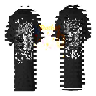 Preschool Boo Crew Witch Hat Fall Halloween Costume Teacher T-shirt - Thegiftio