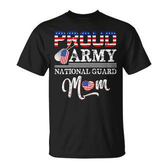 Proud Army National Guard Mom Gift For Womens Unisex T-Shirt | Mazezy