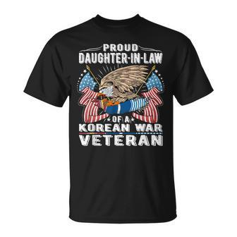 Proud Daughter-In-Law Of A Korean War Veteran - Vets Family T-shirt - Seseable