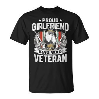Proud Girlfriend Of An Iraq War Veteran Military Family T-shirt | Seseable UK