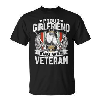 Proud Girlfriend Of An Iraq War Veteran Military Family V2T-shirt | Seseable CA