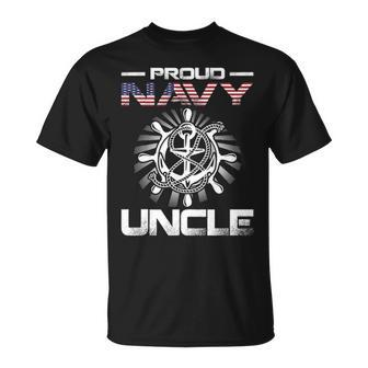 Proud Navy Uncle V2 Unisex T-Shirt - Seseable