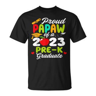 Proud Papaw Of Pre K School Graduate 2023 Graduation Papa 23 T-shirt - Thegiftio UK
