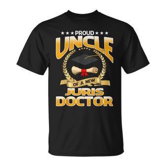 Proud Uncle Of A New Juris Doctor Unisex T-Shirt | Mazezy CA