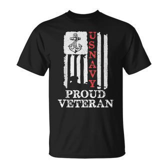 Proud Veteran Us Navy Patriotic T-shirt - Seseable