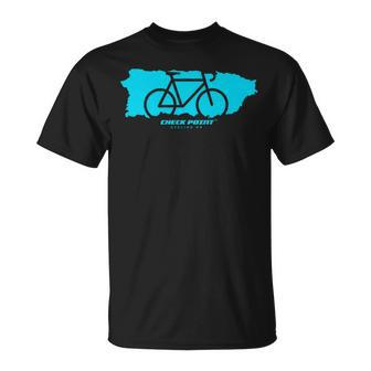 Puerto Rico Bike Cycling Unisex T-Shirt | Mazezy