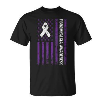 Purple Fibromyalgia Awareness Fibro Warrior Cystic Fibrosis T-shirt - Thegiftio UK