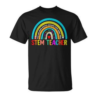 Rainbow Stem Teacher Teacher Student T-shirt - Thegiftio UK