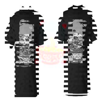 Ramen Cat Japanese Kawaii Anime Lover T-shirt - Thegiftio