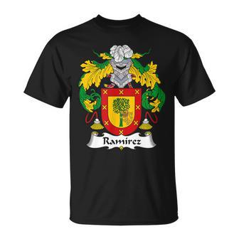 Ramirez Coat Of Arms Crest T-shirt - Thegiftio UK