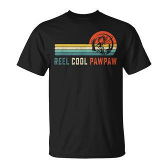 Reel Cool Pawpaw Fishing Dad Gifts Fathers Day Fisherman Unisex T-Shirt