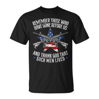 Remember The Fallen Soldiers Usa Flag American Memorial Day T-Shirt - Seseable