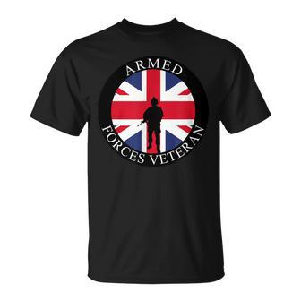 Retired British Army Armed Forces Veteran T-shirt - Seseable