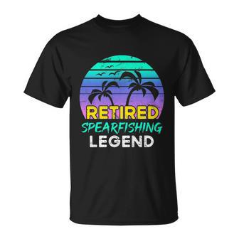 Retired Spearfishing Legend Unisex T-Shirt - Monsterry CA