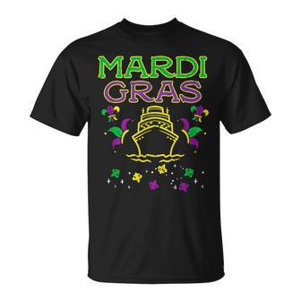 Retro Mardi Gras Cruise Ship Cruising Cranival Kids T-Shirt - Seseable