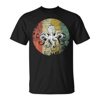 Retro Octopus T-shirt - Seseable
