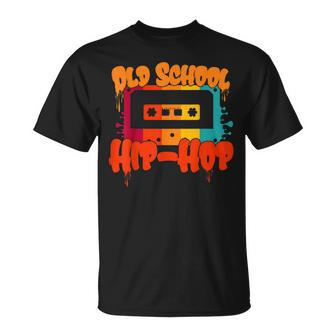 Retro Old School Hip Hop 80S 90S Cassette Music Lovers Unisex T-Shirt | Mazezy