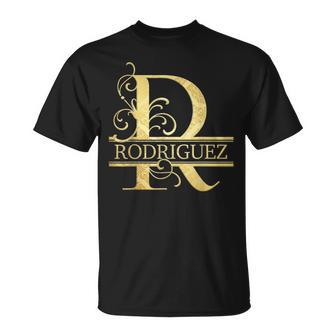 Rodriguez Name T-shirt - Thegiftio UK