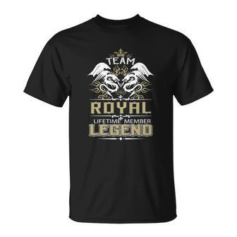 Royal Name - Royal Dragon Lifetime Member Unisex T-Shirt - Seseable