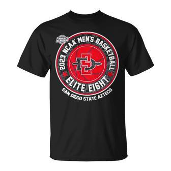 San Diego State Aztecs Ncaa Mens Basketball Elite Eight Unisex T-Shirt | Mazezy