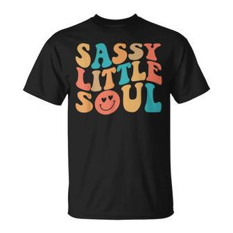 Sassy Kids Soul Little Baby Girl Sassy Child Cute Toddler Unisex T-Shirt | Mazezy
