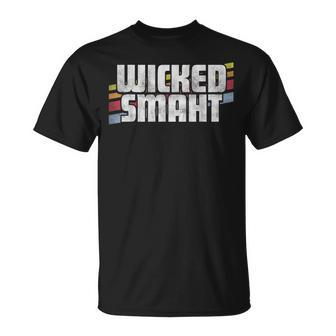 Sayings Wicked Smaht Sarcastic Joke Boston T-shirt - Seseable