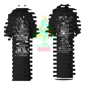 Science Christmas Oh Chemist Tree Chemistree Chemistry V4 T-shirt - Thegiftio