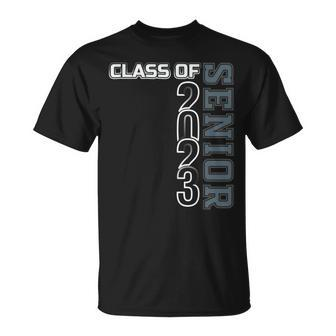 Senior Class Of 2023 High School College Graduation Unisex T-Shirt | Mazezy