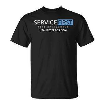 Service First Pm Unisex T-Shirt | Mazezy