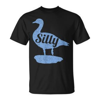 Silly Goose Funny Silly Goose Unisex T-Shirt | Mazezy