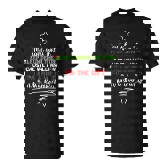 Might As Well Sleep Under The Tree Christmas Pajamas T-shirt - Thegiftio