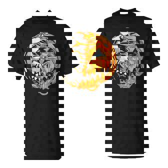 Soccer Player Halloween Pumpkin Skeleton Hallows Day V3 T-shirt - Thegiftio UK