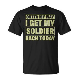 Soldier Homecoming Armed Forces T-shirt - Seseable