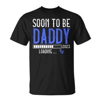 Soon To Be Daddy Est2023 New Dad Pregnancy Gift For Mens Unisex T-Shirt