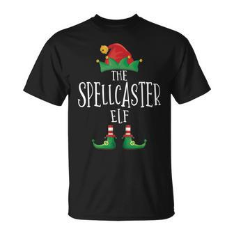 Spellcaster Elf- Familien-Pyjama Weihnachten T-Shirt - Seseable