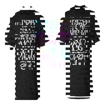 If Im Spoiled Its My Papas Fault Grandkids T-shirt - Thegiftio UK