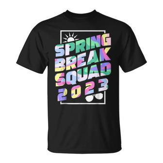 Spring Break Squad 2023 Vacation Trip Cousin Matching Team Unisex T-Shirt | Mazezy
