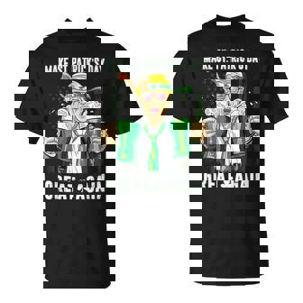 Make St Patricks Day Great Again Trump T-Shirt | Seseable CA