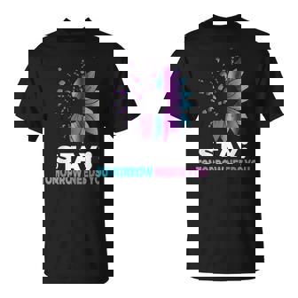 Stay Tomorrow Needs You Mental Health Awareness Month 2023 Unisex T-Shirt | Mazezy