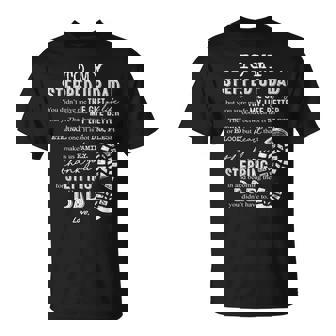 To My Stepped Up Dad The My Life Better Stepping Dad T-shirt - Thegiftio