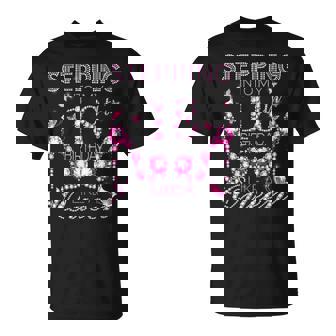Stepping Into My 18Th Birthday Like A Queen Birthday Boss T-shirt - Thegiftio UK