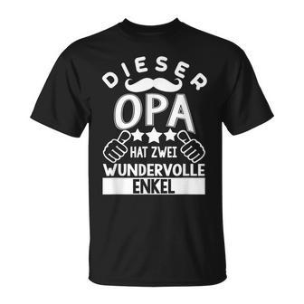 Stolzer Opa Enkel Für Großvater Und Opi T-Shirt - Seseable